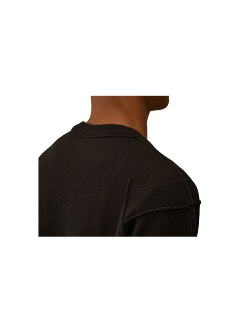 MAGLIONE GIROCOLLO IN LANA CON LENTE C.P. COMPANY | RFCMKN707A 110149A999